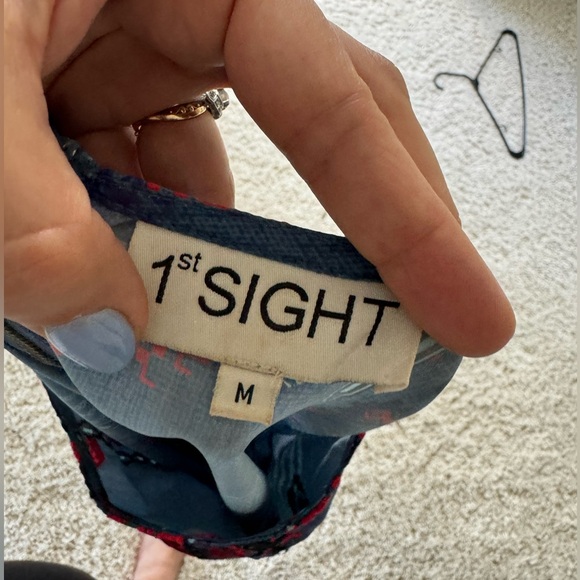 Lightweight Summer Dress with Zip Back and Light Embroidered Detail - Picture 5 of 5